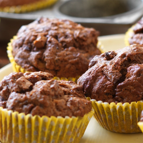 Double Chocolate Muffins